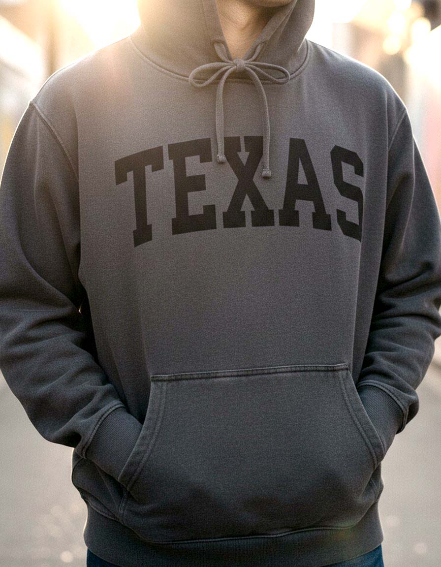 Texas Hoodie Lifestyle Male