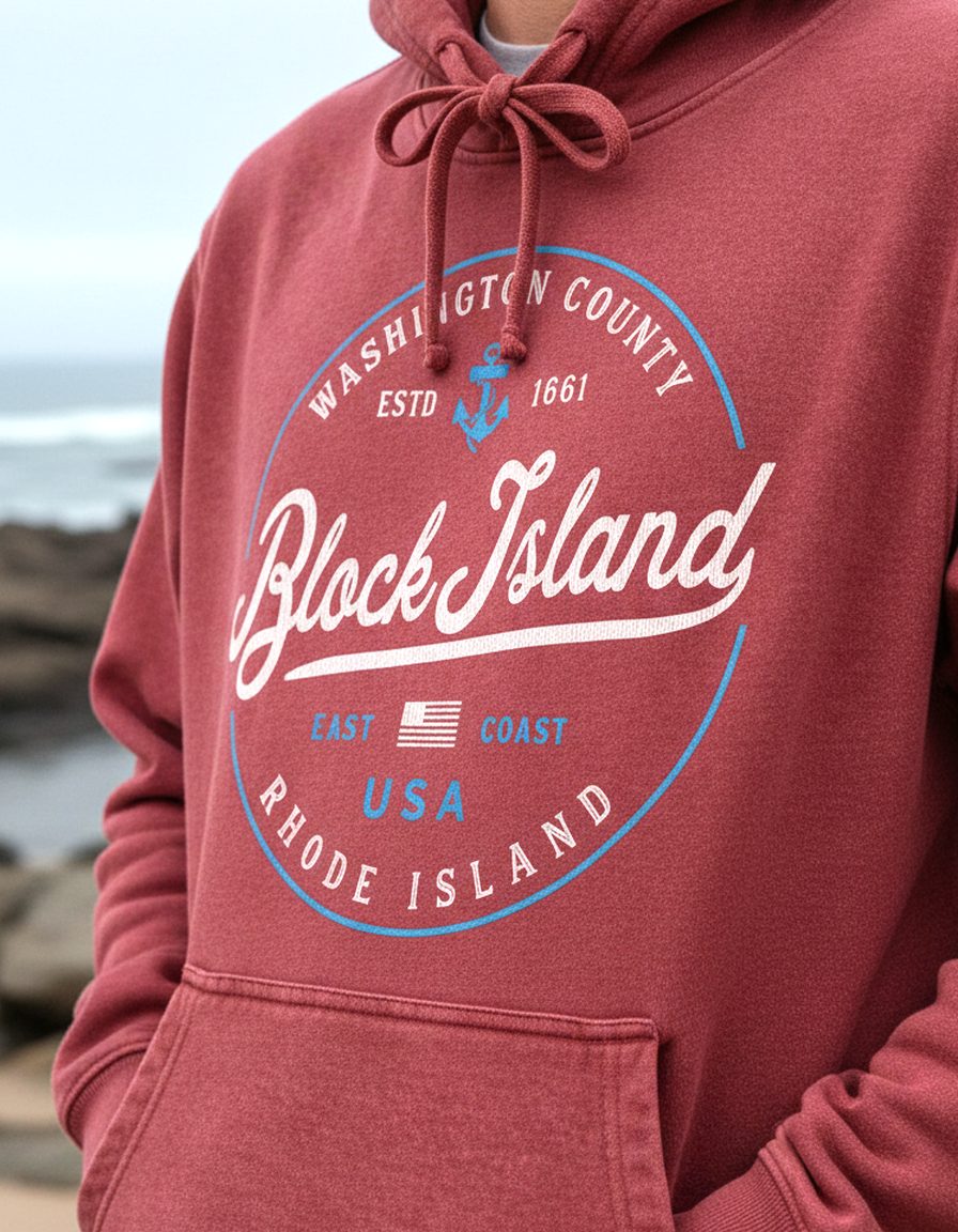 Block Island Hoodie Lifestyle Female
