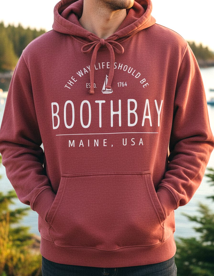 Boothbay Hoodie Lifestyle Male