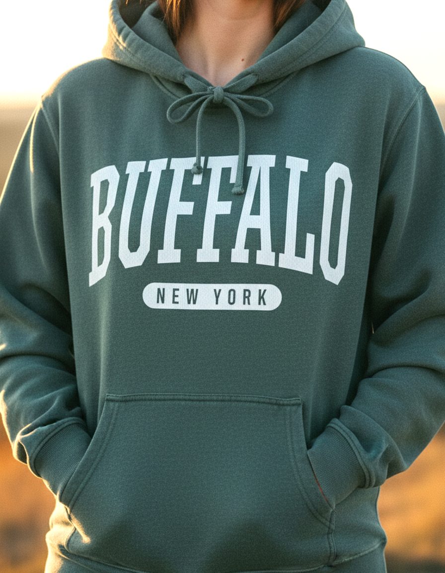 Buffalo Hoodie Lifestyle Female