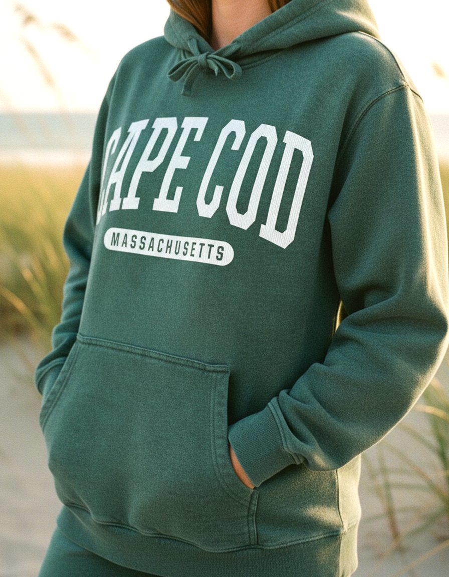 Cape Cod Hoodie Lifestyle Female