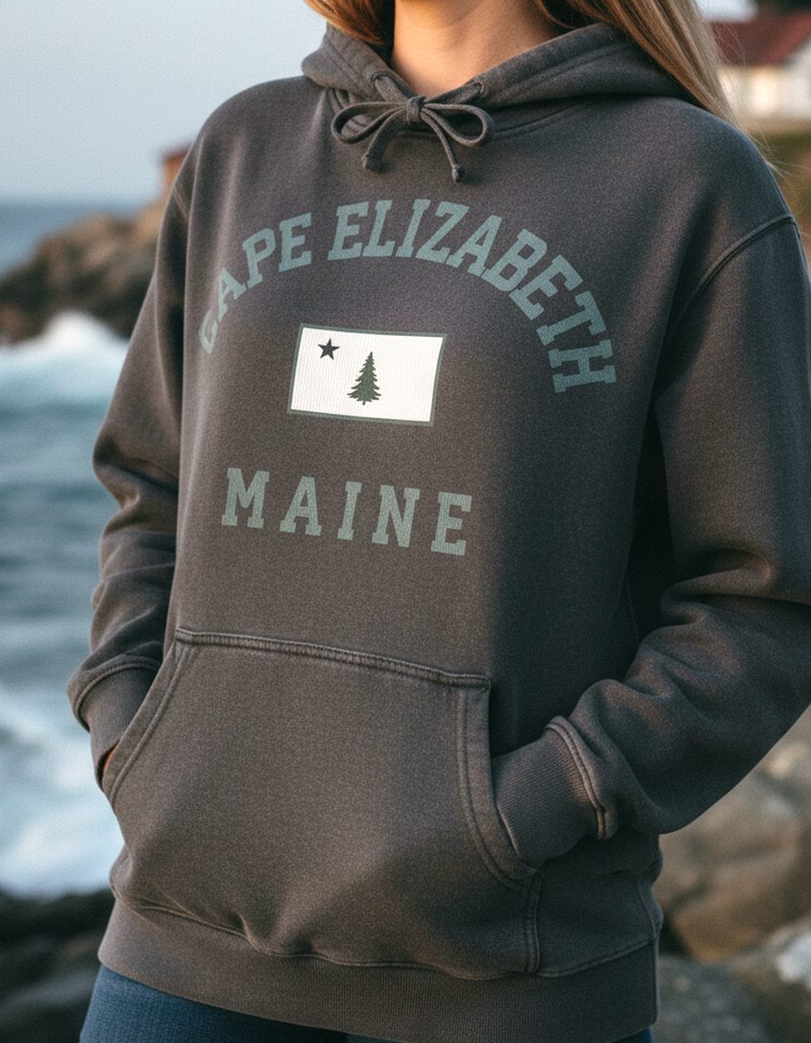 Cape Elizabeth Hoodie Lifestyle Female