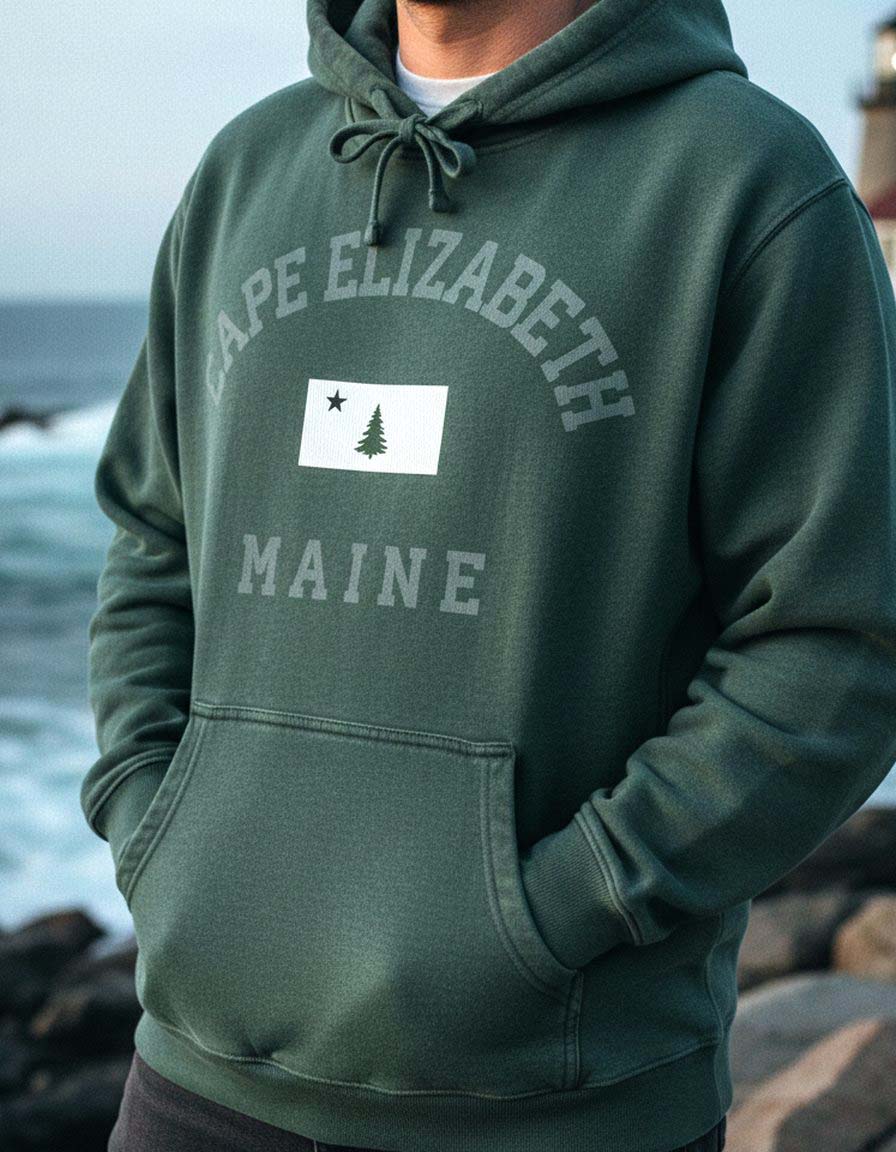 Cape Elizabeth Hoodie Lifestyle Male