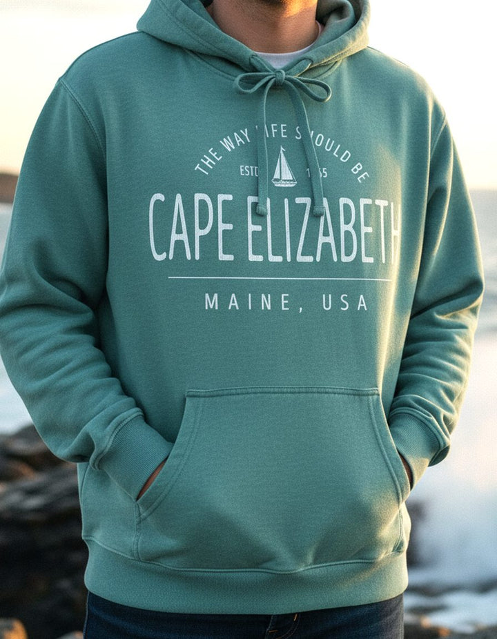 Cape Elizabeth Hoodie Lifestyle Male