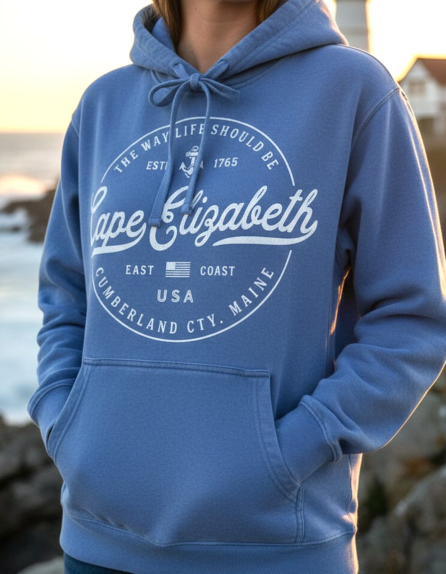 Cape Elizabeth Hoodie Lifestyle Female