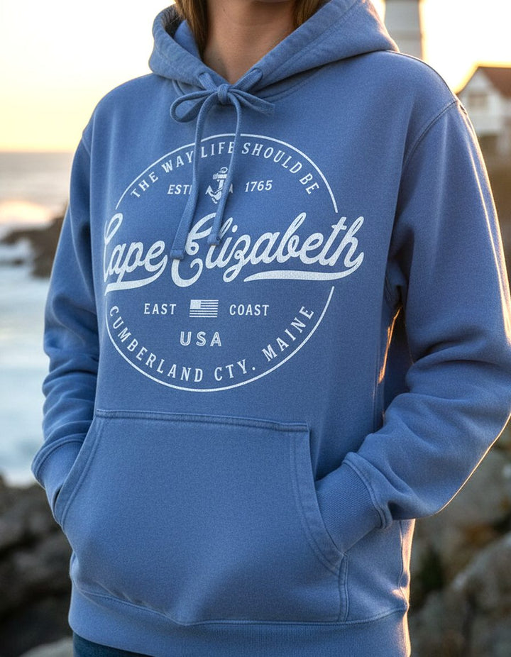 Cape Elizabeth Hoodie Lifestyle Female