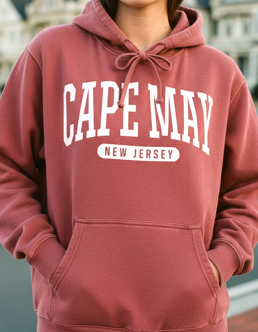 Cape May Hoodie Lifestyle