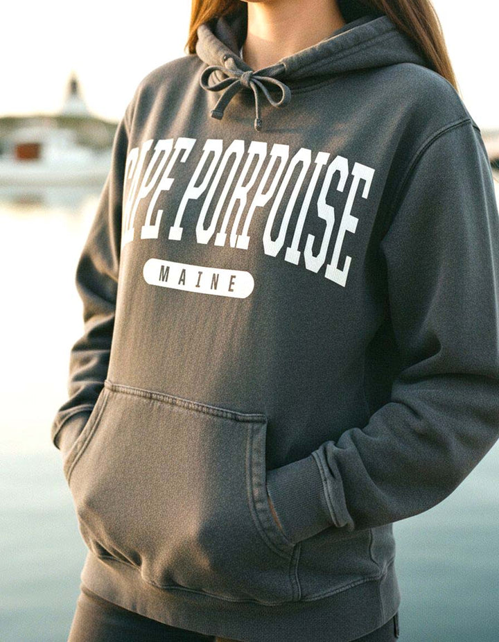 Cape Porpoise Hoodie Lifestyle Female