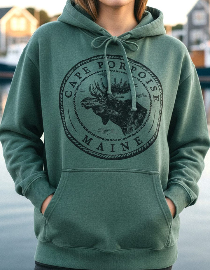 Cape Porpoise Hoodie Lifestyle Female
