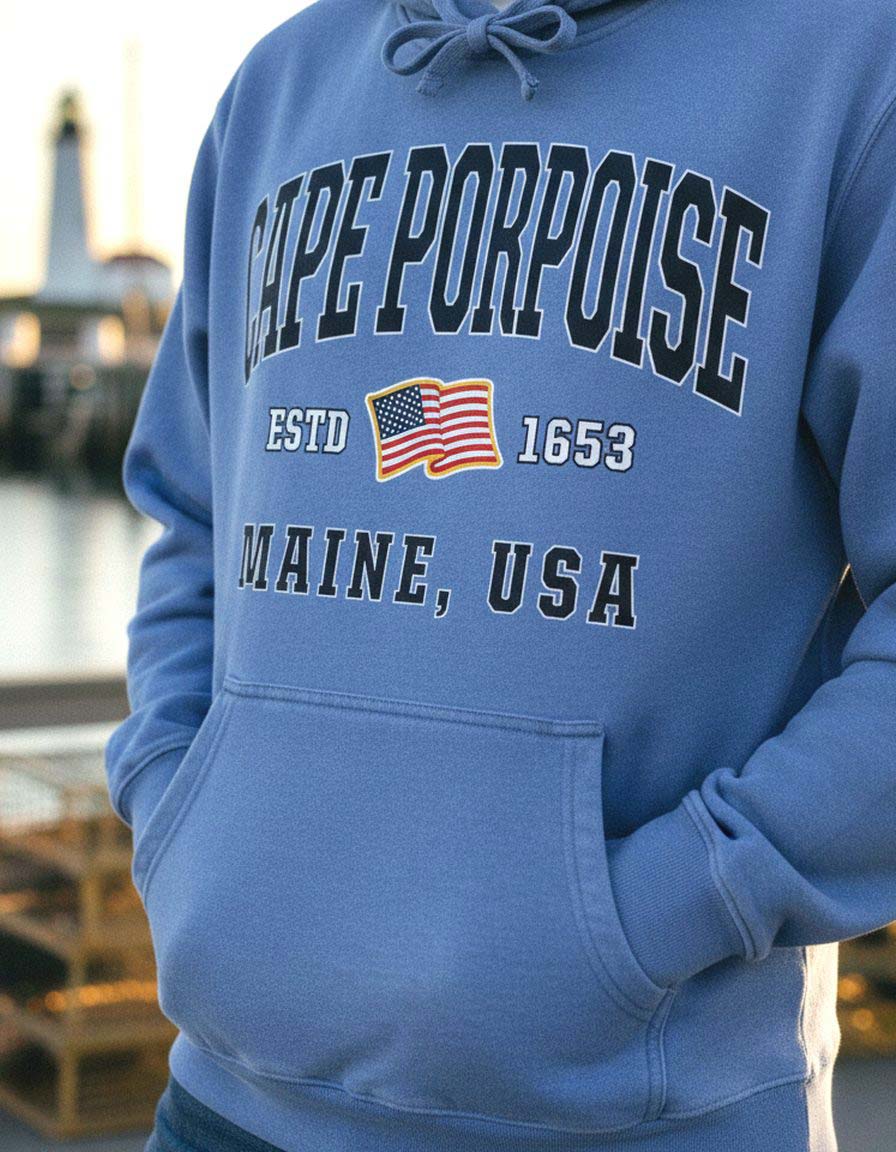 Cape Porpoise Hoodie Lifestyle Male