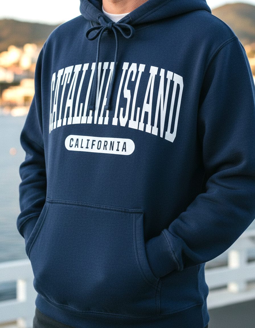 Catalina Island Hoodie Lifestyle Male