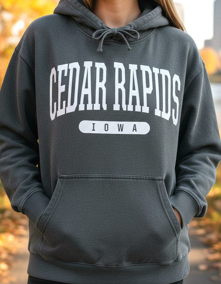 Cedar Rapids Hoodie Lifestyle Female