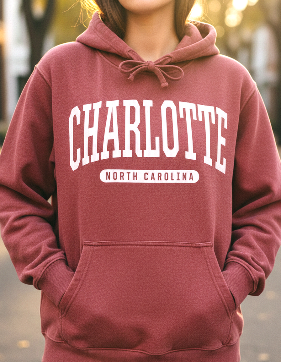 Charlotte Hoodie Lifestyle