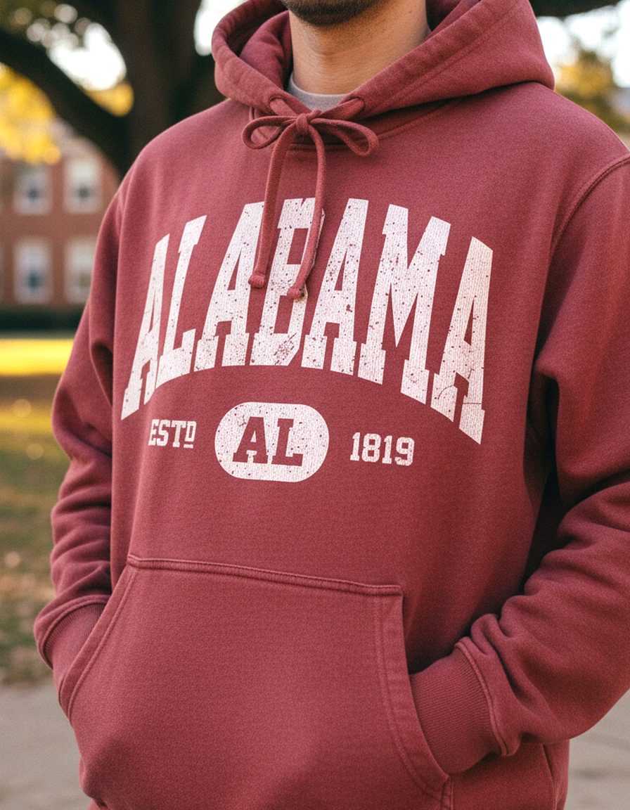 Alabama Hoodie Lifestyle Male