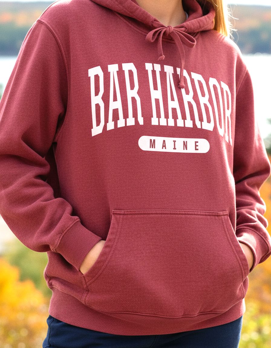 Bar Harbor Hoodie Lifestyle Female