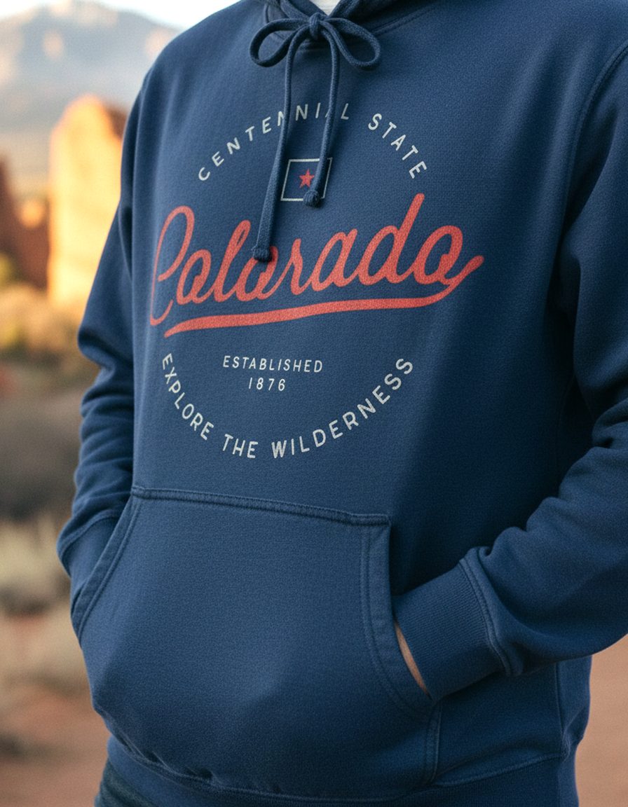 Colorado Hoodie Lifestyle Male