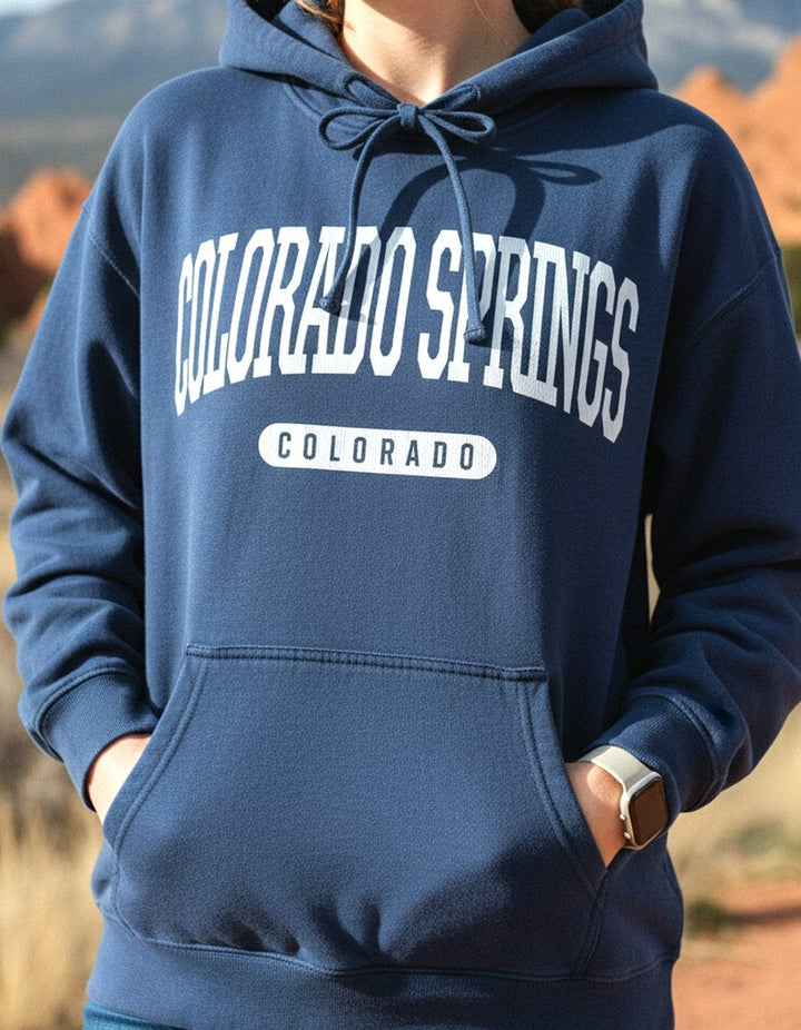 Colorado Springs Hoodie Lifestyle Female
