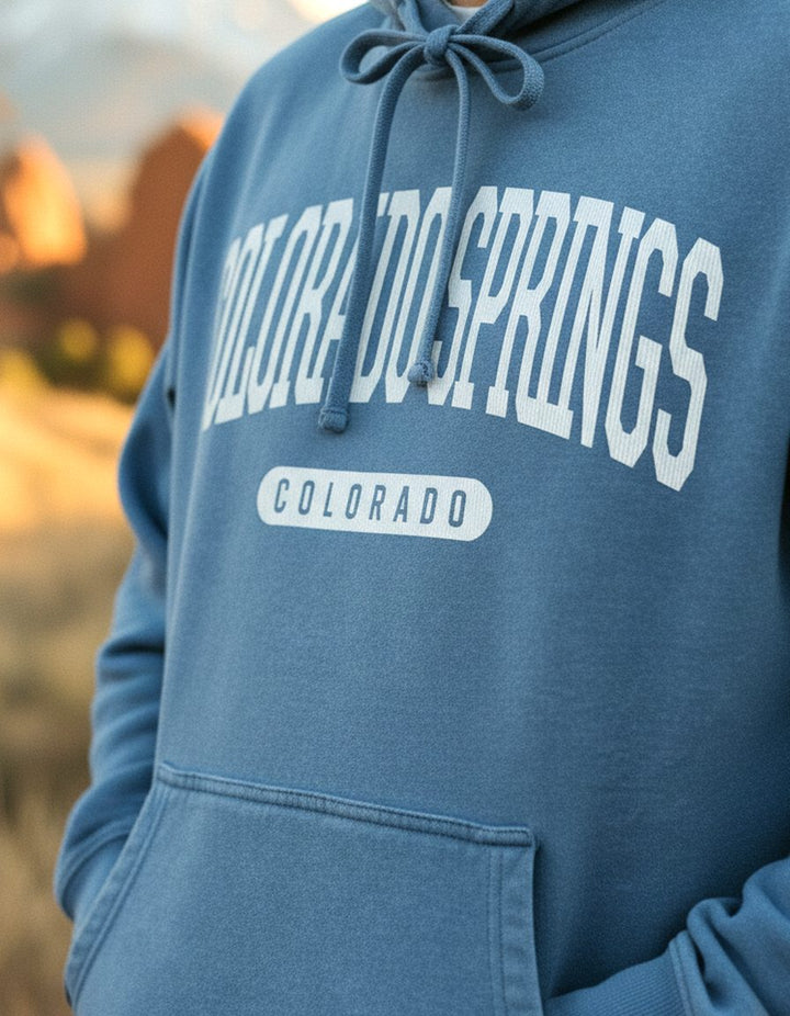 Colorado Springs Hoodie Lifestyle Male