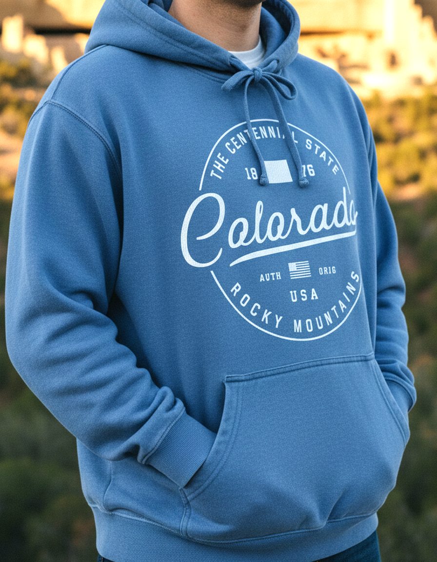 Colorado Hoodie Lifestyle Male