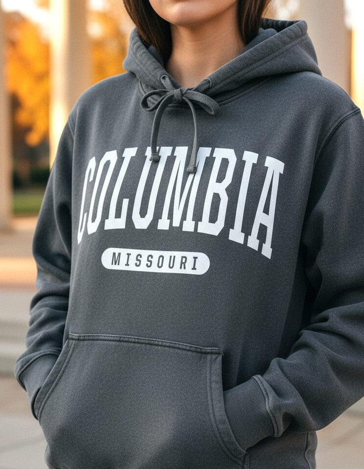 Columbia MO Hoodie Lifestyle Female