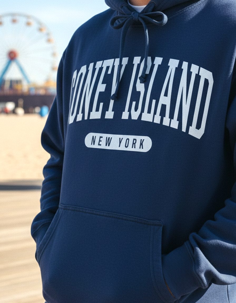 Coney Island Hoodie Lifestyle Male