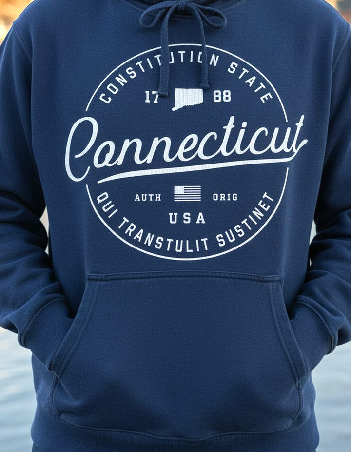 Connecticut Hoodie Lifestyle Male