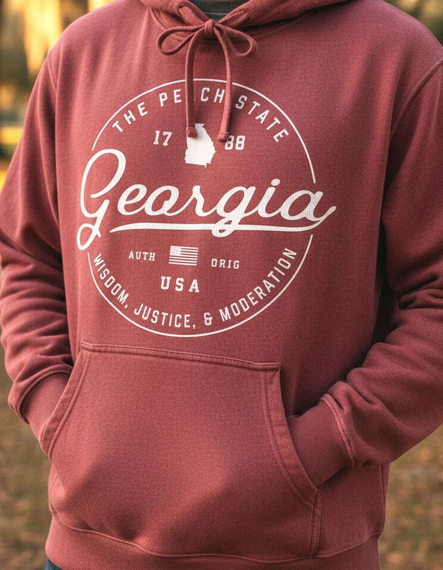 Georgia Hoodie Lifestyle Male