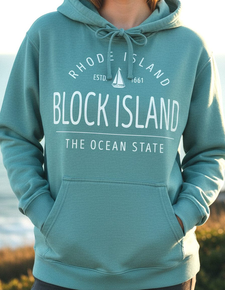 Block Island Hoodie Lifestyle Female