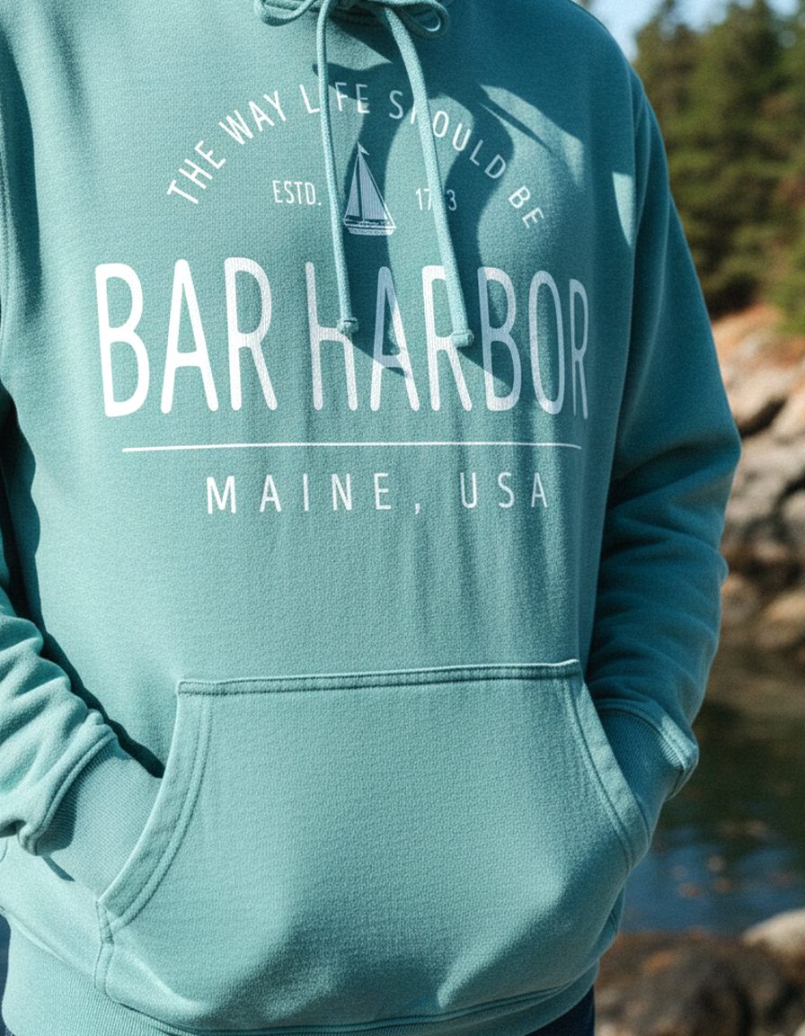 Bar Harbor Hoodie Lifestyle Male