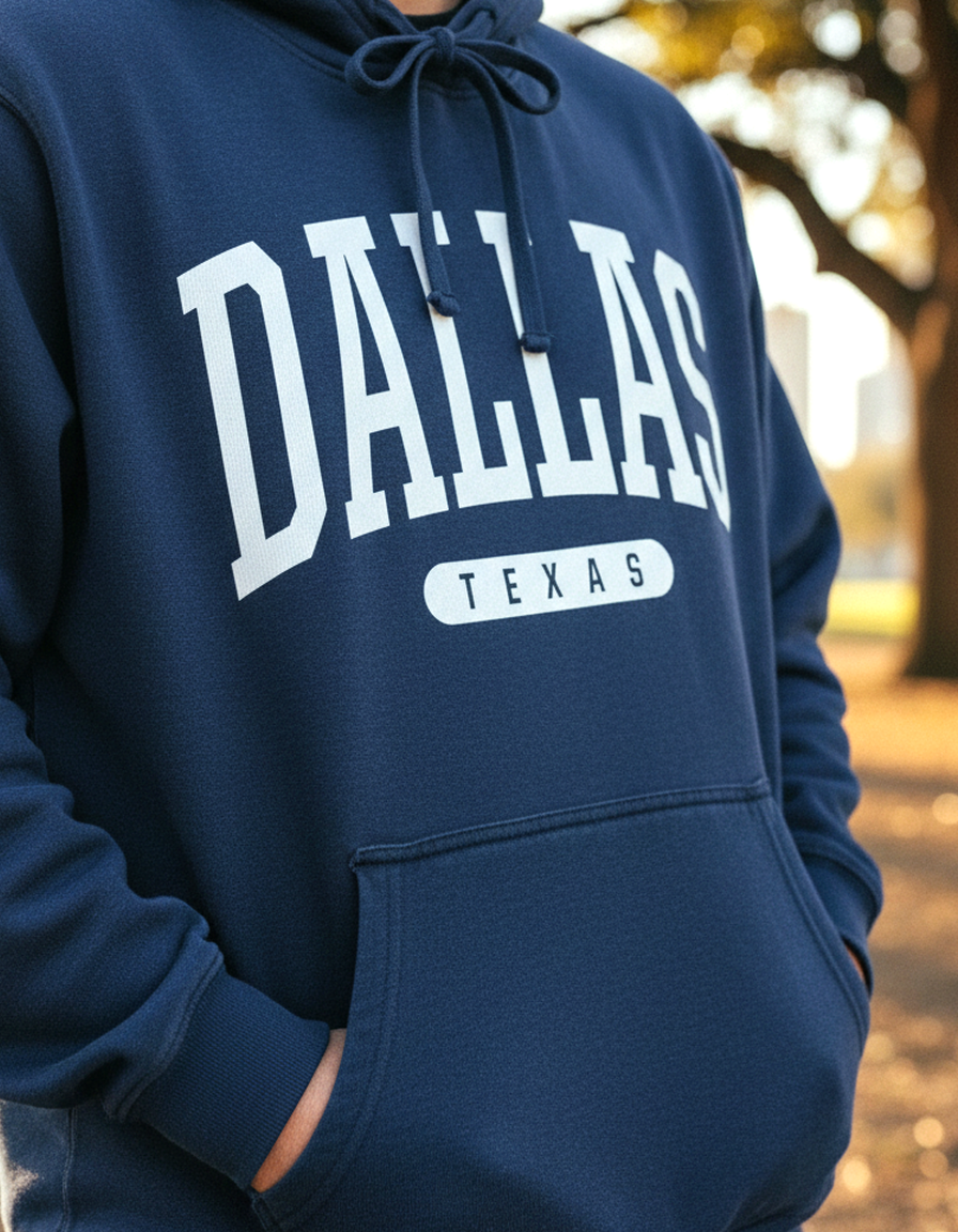 Dallas Hoodie Lifestyle