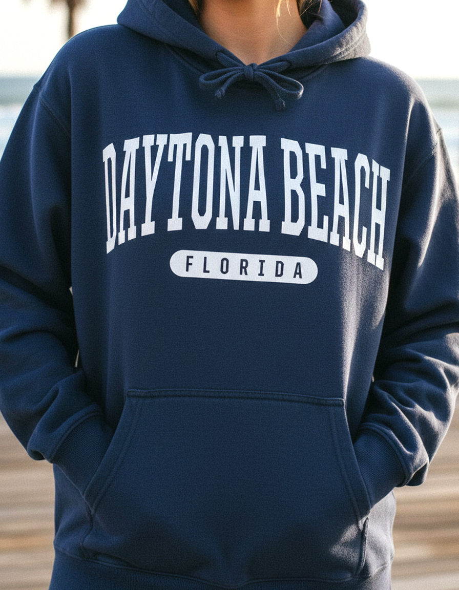 Daytona Beach Hoodie Lifestyle