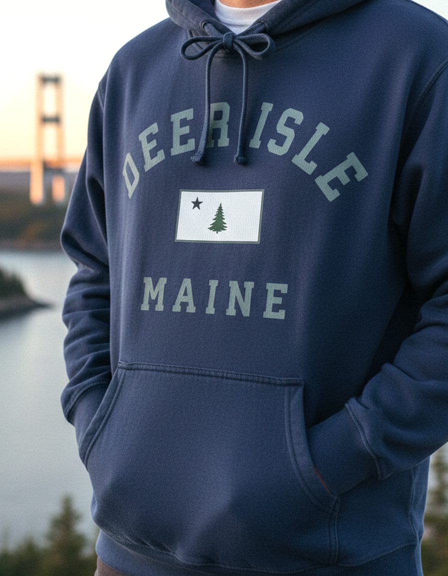 Deer Isle Hoodie Lifestyle Male