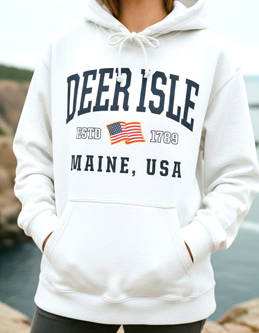 Deer Isle Hoodie Lifestyle Female