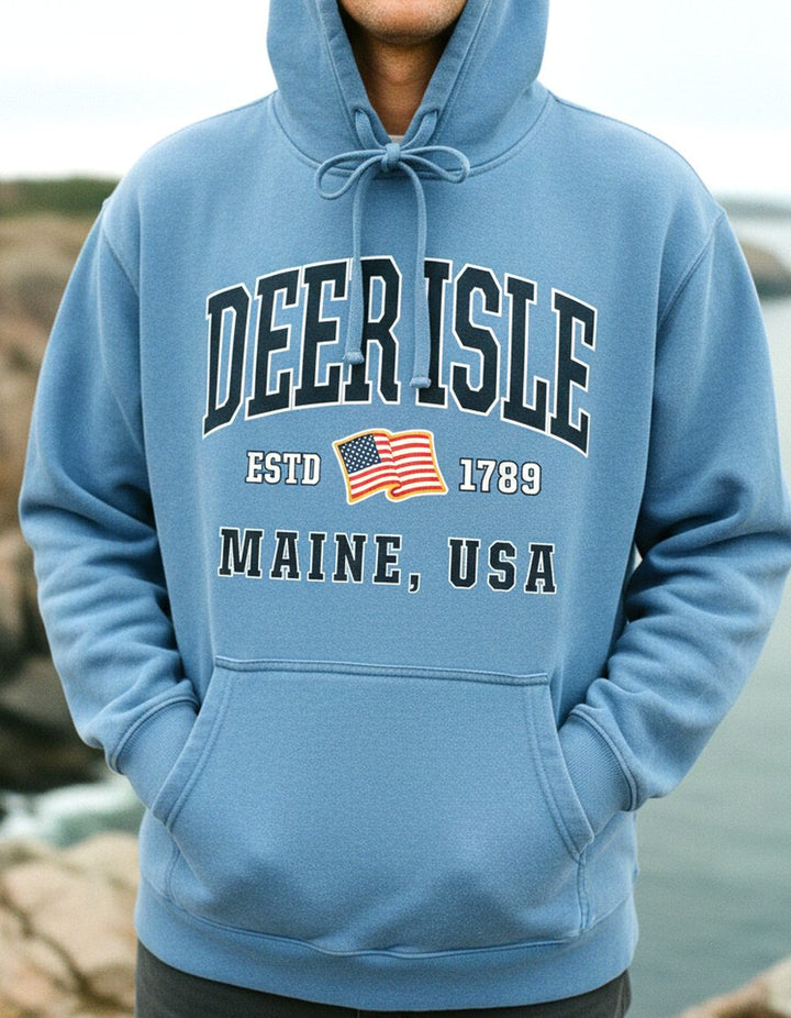 Deer Isle Hoodie Lifestyle Male