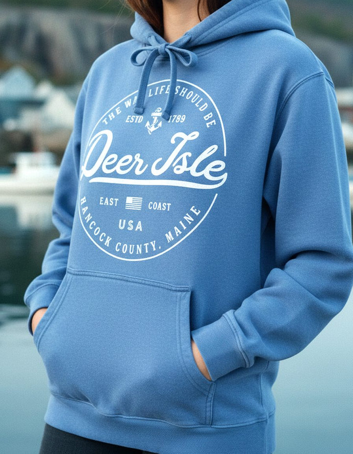 Deer Isle Hoodie Lifestyle Female