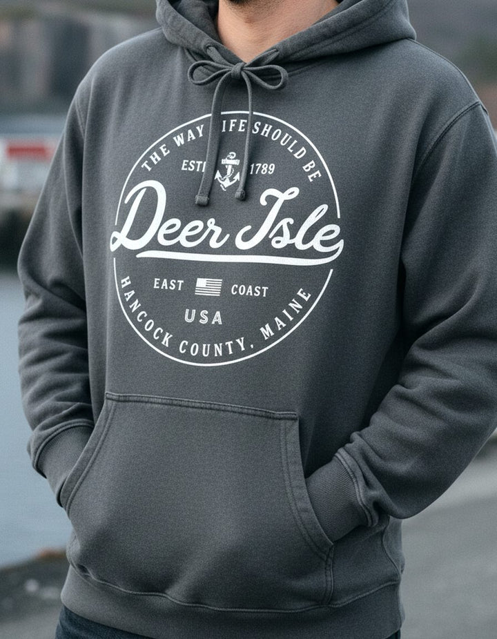 Deer Isle Hoodie Lifestyle Male