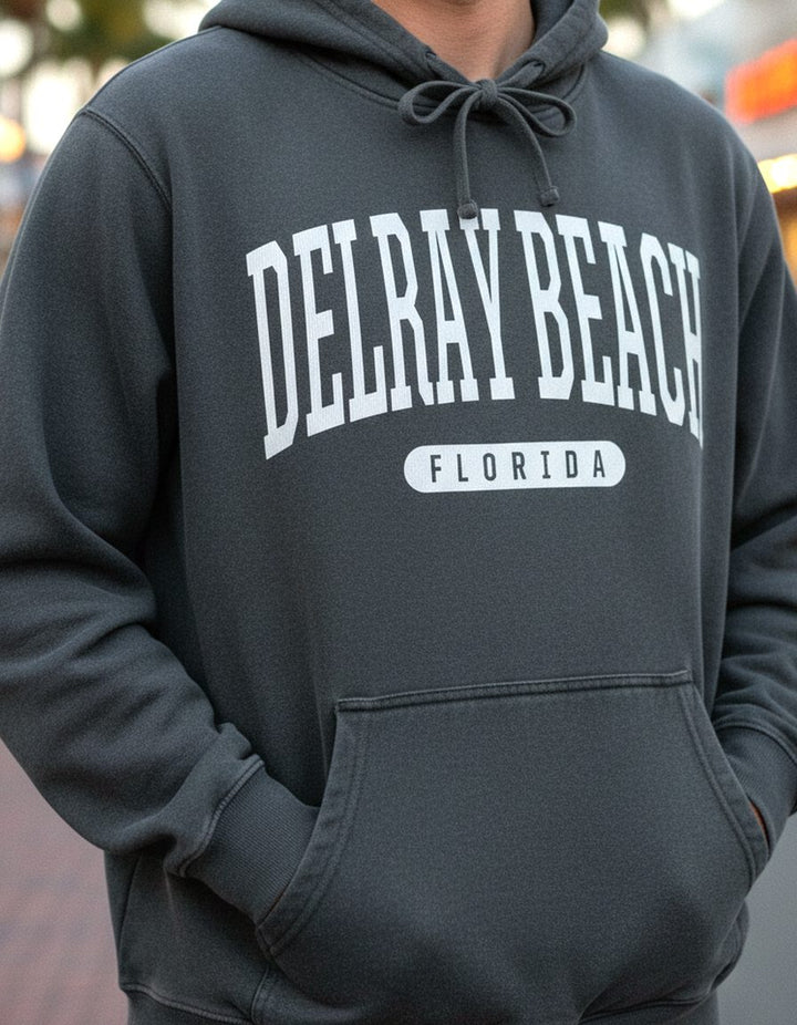 Delray Beach Hoodie Lifestyle Male