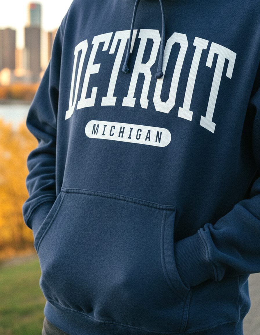 Detroit Hoodie Lifestyle Female