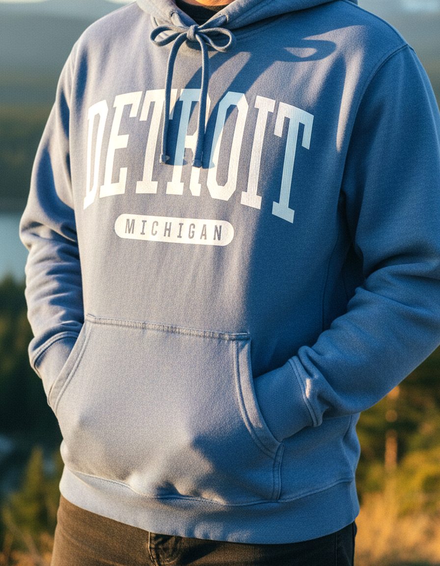 Detroit Hoodie Lifestyle Male