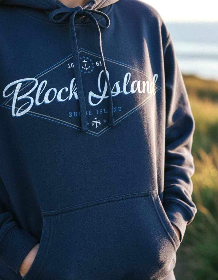 Block Island Hoodie Lifestyle Female