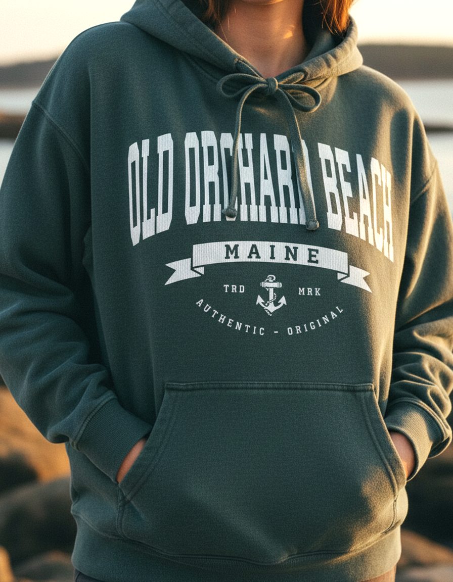 Old Orchard Beach Hoodie Lifestyle Female