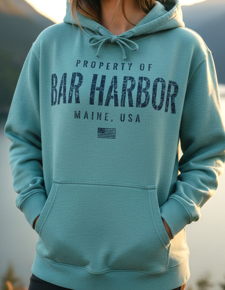 Bar Harbor Hoodie Lifestyle Female