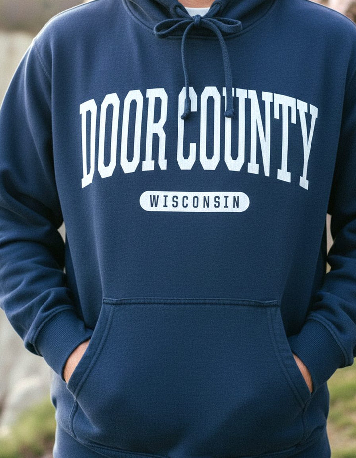 Door County Hoodie Lifestyle Male