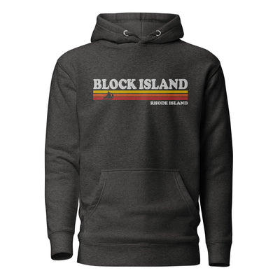 Embroidered Block Island Hoodie Sweatshirt-207 Threads
