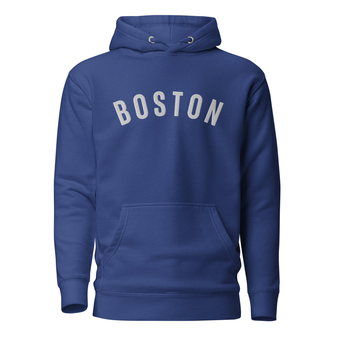Embroidered Boston Sweatshirt - Premium Unisex Hoodie-207 Threads