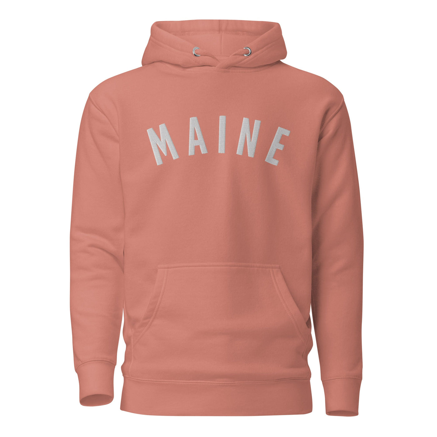 Embroidered Maine Sweatshirt - Premium Unisex Hoodie-207 Threads