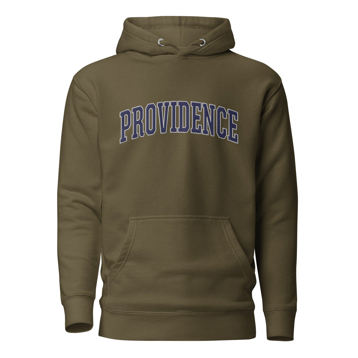 Embroidered Providence RI Hoodie-207 Threads