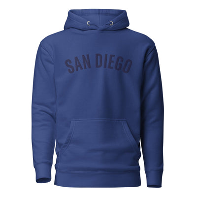 Embroidered SD San Diego Sweatshirt - Premium Unisex Hoodie-207 Threads