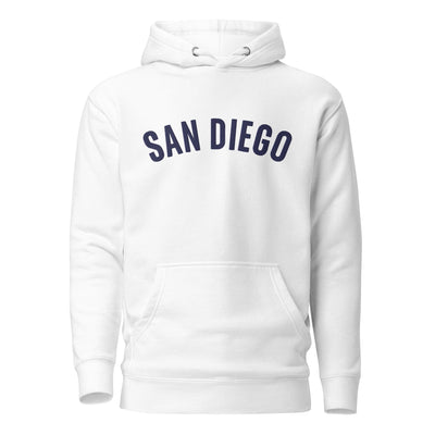 Embroidered SD San Diego Sweatshirt - Premium Unisex Hoodie-207 Threads