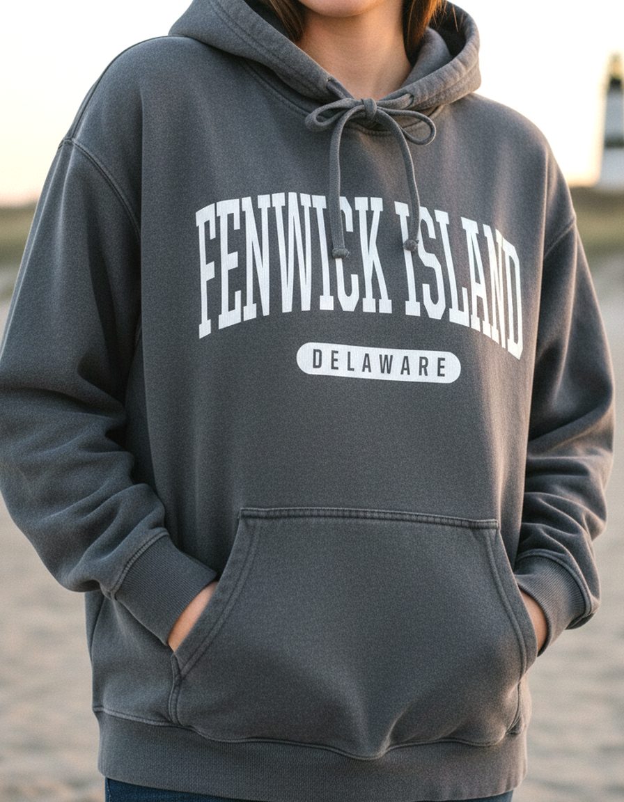 Fenwick Island Hoodie Lifestyle Female